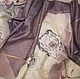 Палантин валяный Медовый инжир. Палантины. dreams of felt ( Наталья Король). Ярмарка Мастеров.  Фото №4