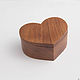 Wooden Heart Box for rings. Details for dolls and toys. Spirit of tree. My Livemaster. Фото №5