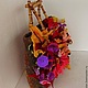 Felted bag 'the Autumn ball. Gerbera.'. Classic Bag. wool gifts. My Livemaster. Фото №5