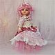 Order OOAK Paola Reina Marshmallow doll, raspberry-creamy cloud. kuklandia-maria. Livemaster. . Custom Фото №3