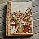 Notepad wood cover A5 "Old town", Notebooks, Moscow,  Фото №1