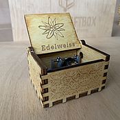 Подарки к праздникам handmade. Livemaster - original item Music box Edelweiss The Sound of Music. Handmade.