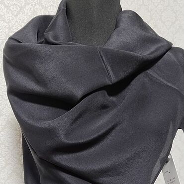 Материалы для творчества ручной работы. Ярмарка Мастеров - ручная работа Павловопосадский платок шёлк. Без рисунка. 89х89. Handmade.