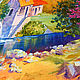 The picture of the 'Austrian mill' (oil on canvas). Pictures. Multicolor Gallery. Online shopping on My Livemaster.  Фото №2
