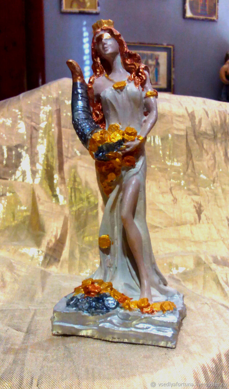 Фортуна сувенир изящная статуэтка, Модели, Евпатория,  Фото №1