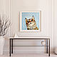 Painting cat funny portrait of a pet to order in oil. Pictures. Yulia Berseneva ColoredCatsArt. My Livemaster. Фото №6