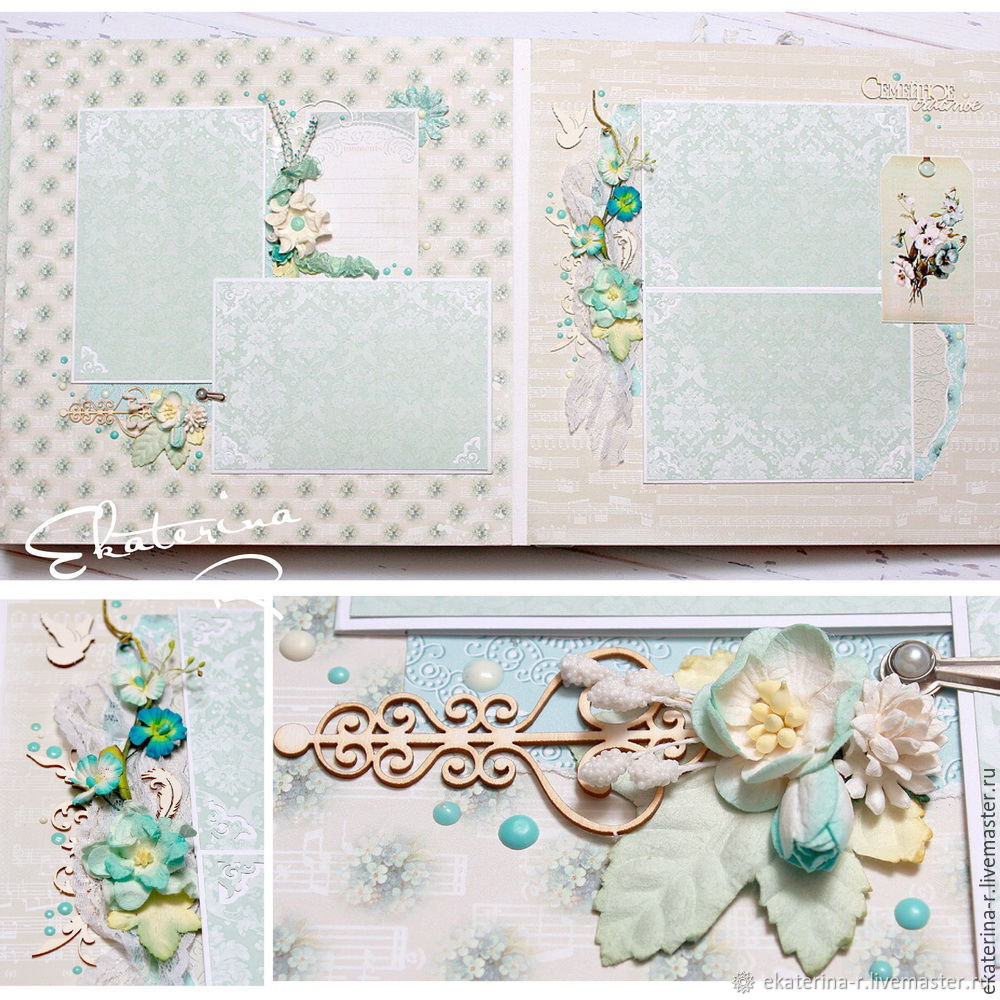 Большой свадебный альбом для фотографий – заказать на Ярмарке Мастеров ...