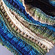 Snood scarf Brown Beige Gray Green Blue, Snudy1, Jelgava,  Фото №1