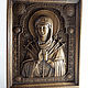 Order Carved icon 'Softening of evil hearts', solid ash. SOFIWOOD. Livemaster. . Icons Фото №3