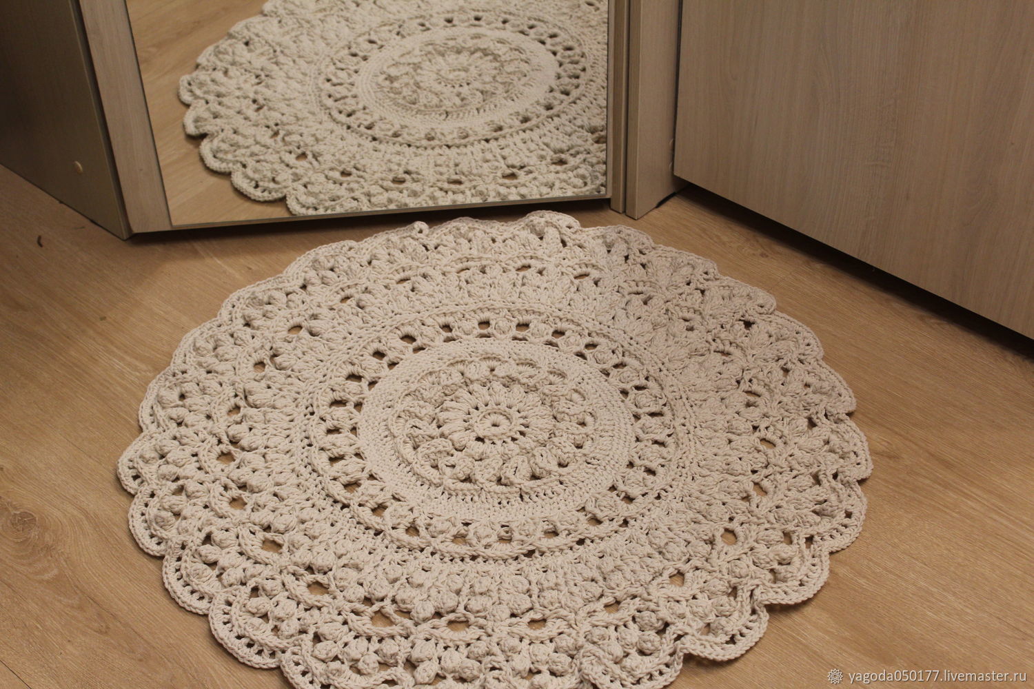 Cotton mat 70 cm, Floor mats, Kaluga,  Фото №1