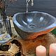 Раковина из речного камня, Мебель для ванной, Москва,  Фото №1