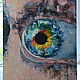 Eyes. Abstract oil painting 30/40, Pictures, Armavir,  Фото №1