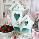 Чайный домик "Sweet shabby Teahouse", двойной + чай в подарок!. Домики. SharmGallery. Ярмарка Мастеров.  Фото №6