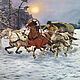 Oil painting Horses, Pictures, Krasnodar,  Фото №1