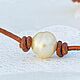 Choker with a pearl of the South Sea to buy. Chokers. luxuryclub. My Livemaster. Фото №4