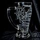 Sea. Beer mug. Wine Glasses. ArtGraving. Online shopping on My Livemaster.  Фото №2