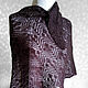 Mini shawl with knitting needles 'Chocolate'. Shawls. Lisonok (Lisonok). My Livemaster. Фото №4