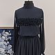 Vestido Vintage azul escarcha'. Dresses. Moda No Time. Online shopping on My Livemaster.  Фото №2