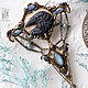 Brooch-pin: ' Baroque Corvus '. Brooches. House Of The Moon Dew. My Livemaster. Фото №5