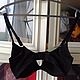 Винтаж: Бюстгальтер.Premium-lingerie!Черная пантера! USA!. Нижнее белье винтажное. MixVintage. Интернет-магазин Ярмарка Мастеров.  Фото №2