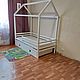 Детская кроватка домик N19, Мебель для детской, Белгород,  Фото №1
