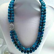 Украшения handmade. Livemaster - original item Necklace made of natural apatites. Handmade.