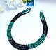 Necklace made of malachite and black onyx. Necklace. Magical Beauty Gems. My Livemaster. Фото №4