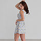 Retro dress shorts 'Retro summer' alphabet. Dresses. Moda No Time. Online shopping on My Livemaster.  Фото №2