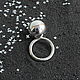 Серебряное кольцо с крупным шаром "Сфера". Кольца. Quadrojewelry. Ярмарка Мастеров.  Фото №4