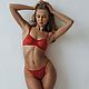 Заказать Красное белье из сетки. Yanovytska lingerie ( Богдана). Ярмарка Мастеров. . Комплекты белья Фото №3