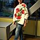 Felted sweater 'Watercolor poppies'. Sweaters. Welcome (marinakazarina). My Livemaster. Фото №4