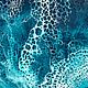 Деревянная доска для закусок с морским рисунком, 30 см. Утварь. OCEAN ART (картины и декор смолой). Ярмарка Мастеров.  Фото №5