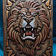 Leather notebook "INVINCIBLE LION", Diaries, Krivoy Rog,  Фото №1