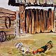 Oil painting on canvas 'Poultry yard'. Pictures. Paint with Love (lotmarket). Online shopping on My Livemaster.  Фото №2