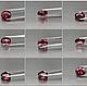 Гранат 2.24 ct. Кабошоны. Сертифицированные камни (Татьяна). Ярмарка Мастеров.  Фото №5