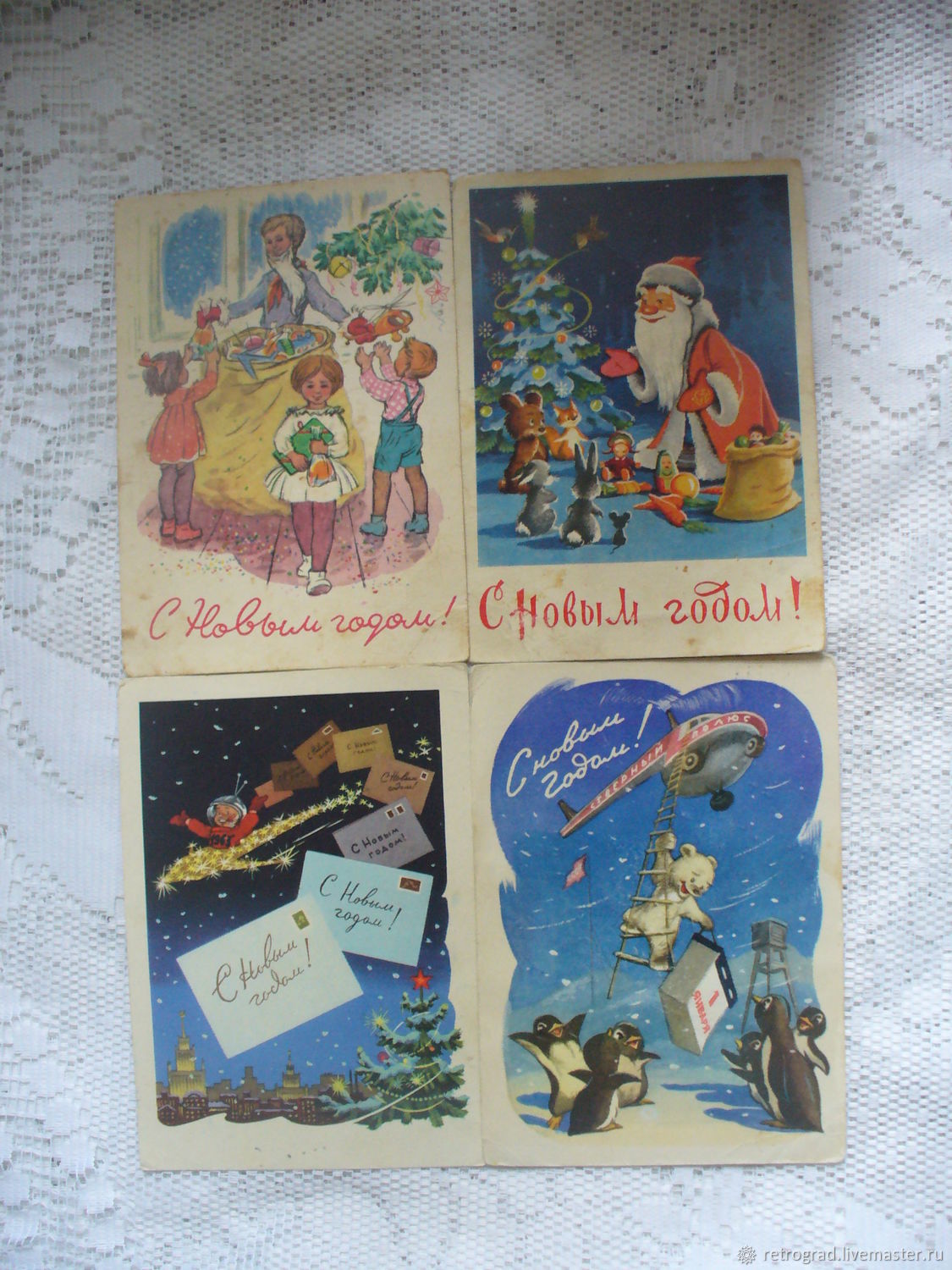 Истоки формирования советских открыток