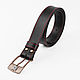 Leather belt'Star of Russia'. Straps. apanasovru. Online shopping on My Livemaster.  Фото №2