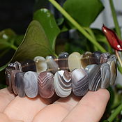 Украшения handmade. Livemaster - original item Bracelet made of natural stone agate. Handmade.