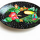 'Toucan in the rainforest ' decorative plate on the wall. Decorative plates. Art by Tanya Shest. My Livemaster. Фото №6