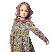 Одежда детская handmade. Livemaster - original item Cotton dress for little girls. Handmade.