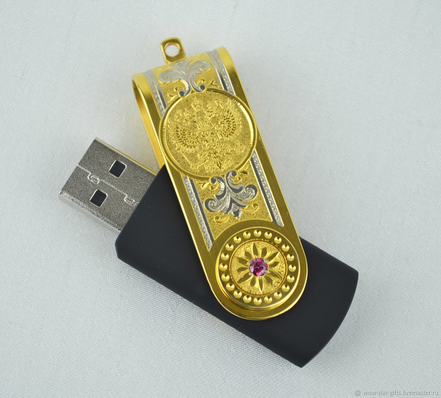 FLASHCARDS' THE RUSSIAN COAT OF ARMS', Flash drives, Chrysostom,  Фото №1
