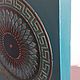  Картины акрилом на холсте "Мандала Изобилия"". Картины. Надежда Штокало. Картины в интерьер. Ярмарка Мастеров.  Фото №4
