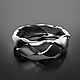  Abstraction ring. Кольца. Delor (Aleksandr5). Интернет-магазин Ярмарка Мастеров.  Фото №2