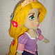 Master class doll Rapunzel. Knitting patterns. world of knitting. My Livemaster. Фото №6