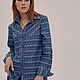 Рубашка из хлопка Италия. Рубашки. Knyazeva_pro_atelier. Ярмарка Мастеров.  Фото №5