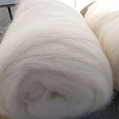 Материалы для творчества handmade. Livemaster - original item White rustic wool for creativity. Handmade.