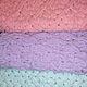 Plush yarn blankets "Zephyr". Baby blankets. Kрамелена - Подарки любимым. My Livemaster. Фото №4