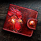 Wallet classic leather ' Cock', Wallets, Izhevsk,  Фото №1