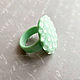 Ring' Drops ' mint. Rings. Ata-glass. Online shopping on My Livemaster.  Фото №2