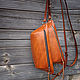 Leather bag mod. Musa, Waist Bag, Sevsk,  Фото №1
